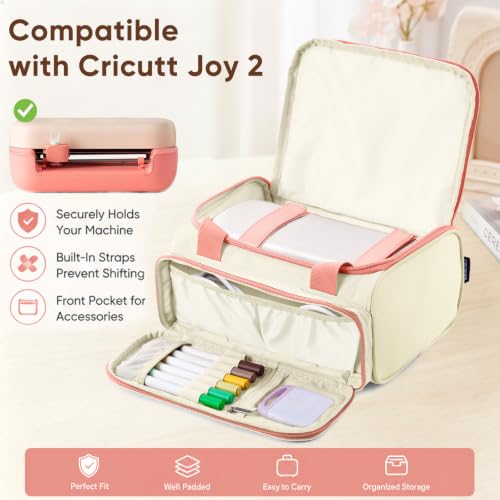 Image of Carrying Case for Criut Joy 2 Cutting Machine Accessories Storage Organizer