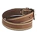 ARIAT Men's Contrast Double-Stitched Leather Belt, Medium Brown, 36