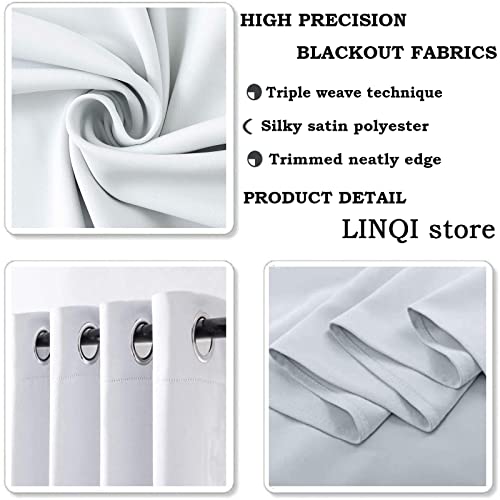 Linqi American Football Baseball Kids Curtains 2 Panels, Ball Sports Theme Blackout Window Treatments, Thermal Insulated Grommet Drapes, Curtains For Bedroom Living Room (42'' W X 63'' L), Style-20 #TOP4