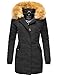 Produktbild Marikoo Damen Winter Mantel Winterparka Karmaa Schwarz Gr. XXL