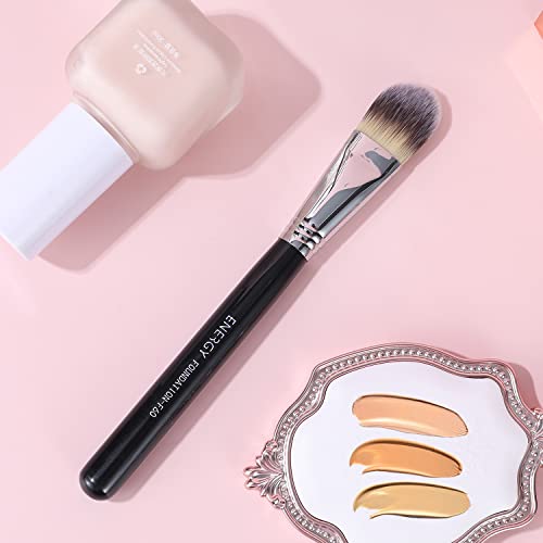 Flat Kabuki Foundation Brush, Foundation Brush For Liquid Makeup Premium Makeup Brushes For Cream Liquid Blush Bronzer Concealer Foundation Powder,Flawless Face Brush #TOP6