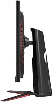 LG 32GP750-B 32 Inch QHD (2560 x 1440) IPS Ultragear Gaming Monitor with 1ms (GtG) and 165Hz Refresh Rate, NVIDIA G-SYNC Compatible with AMD FreeSync Premium, Tilt/Height/Pivot Adjustable - Black