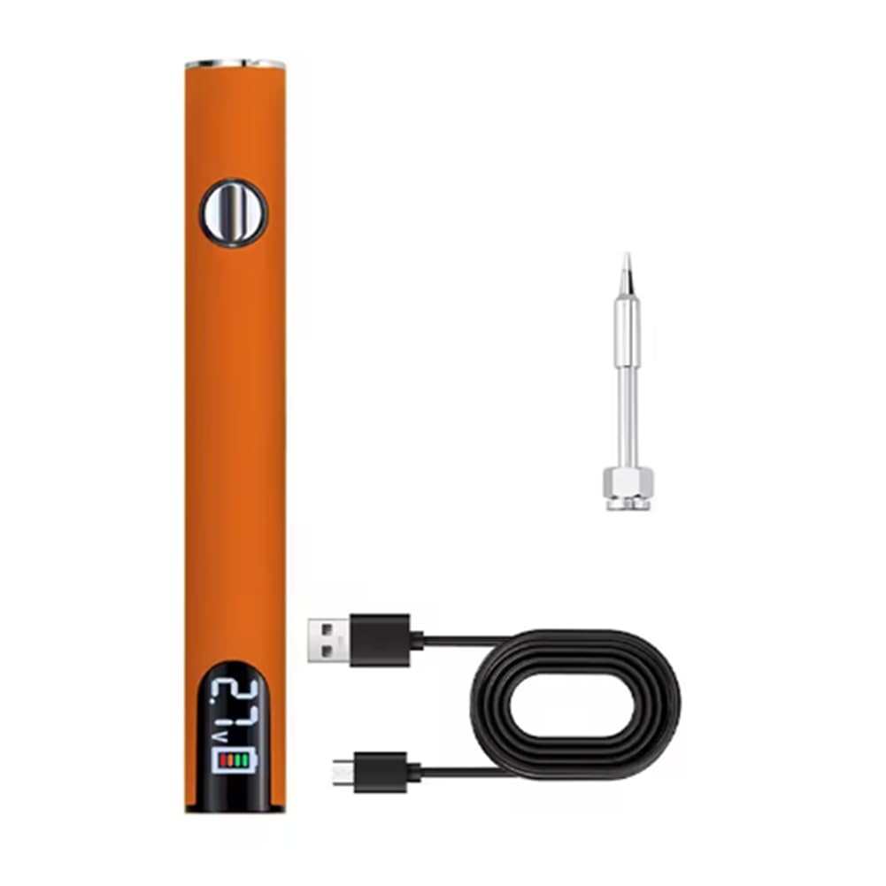 Bloepum Wireless Charging Electric Soldering Iron Solder Adjustable Voltage & Portable Fast Charging Repair Welding Tools C