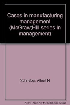 Hardcover Cases in Manufacturing Management Book