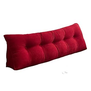 Achterkussens Voor Zitten In Bed, Achterste Wigkussen Voor Bed Leeskussen Voor Volwassenen Voor Kantoorbeddenbank(Size…