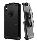 Encased Belt Clip Holster for Spigen Tough Armor Case - Apple iPhone Xs MAX (case not Included)