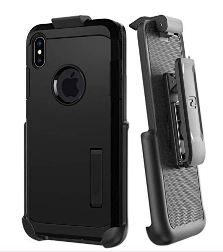 Encased Belt Clip Holster for Spigen Tough Armor Case - Apple iPhone Xs MAX (case not Included)