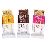 サンスター ファスティングバー グルテンフリー 低糖質 食物繊維 低カロリー おやつ お菓子 置き換え 3種12本 (カカオ・ハニー・ベリー)