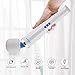 Handheld Cordless Personal Wand Massager - 8 Powerful Speeds and 20 Patterns - echargeable Hand Massagers for Sore Muscles - Hand Held Massage Tool for Neck & Back