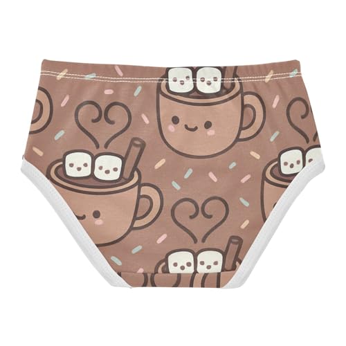 Girls' Brief Panties Briefs Underwear for Toddler Hot Cocoa Mugs2