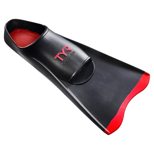 TYR Crossblade Fins 2.0, Black/Red, M