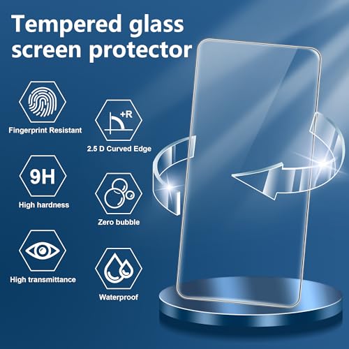 Image of for Nubia Redmagic 11 Air Screen Protector, 9H Hardness Anti-Scratch Tempered Glass flim, Case Friendly,(3 PACK)