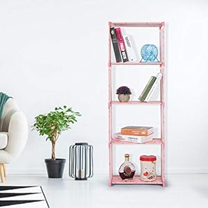 Jingyi Bibliothèque Book Book Rack Pratique étagère BookStorage pour Chambre Salon(Lucky Cherry)