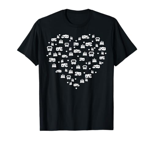 Campervan Heart | Gift for Motorhome Owner T-Shirt
