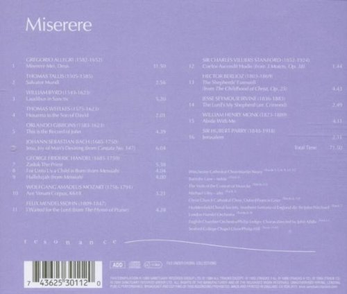 Vista 2 de Miserere Collection of Choral Classics