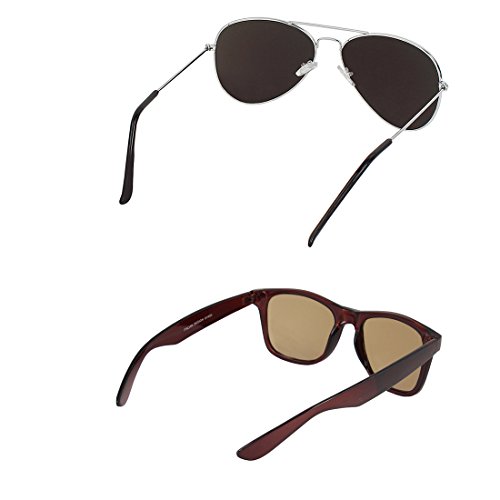 Buy Zyaden COMBO of 2 Sunglasses Combo 1793 at Amazon.in