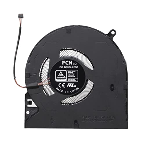 Image of CPU+GPU Cooling Fan Replacement for Razer Blade 15 2021 Edition RZ09-0367 Series DFS5K123043635 DFS5K121144645 FNDX FNDY