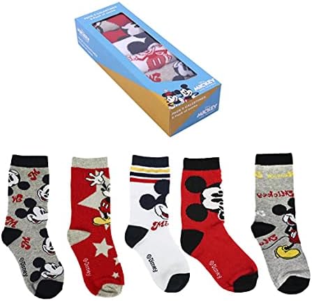 Calcetines de Algodón de Mickey Mouse para Niño - Pack de 5
