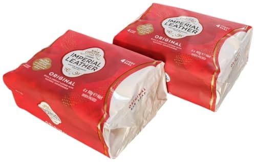 8 x 90g Imperial Leather Original Soap Bars - Approved Supplies Multipack of Rich & Creamy Ivory Soap Bars