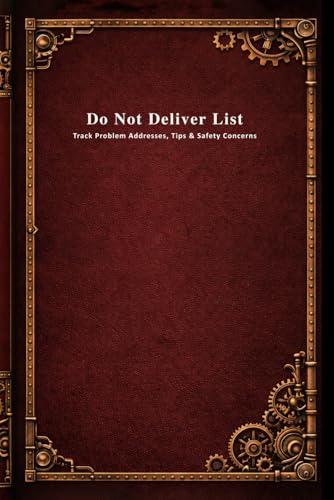 Do Not Deliver List | Track Problem Addresses, Tips & Safety Concerns, MultiApp Deliver Drivers, Ubereats, Spark, Doordash, GoPuff