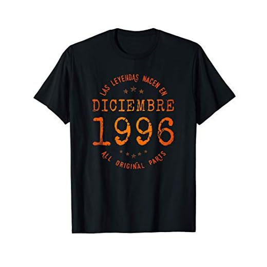Las Leyendas nacen en Diciembre de 1996 - Regalo de 25 años Camiseta