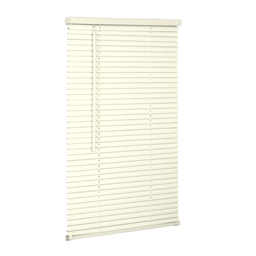 Lotus & Windoware Cordless 1" Vinyl Mini Blind 70" Wide X 72" Long, Alabaster (Mlx7072Al) #TOP24
