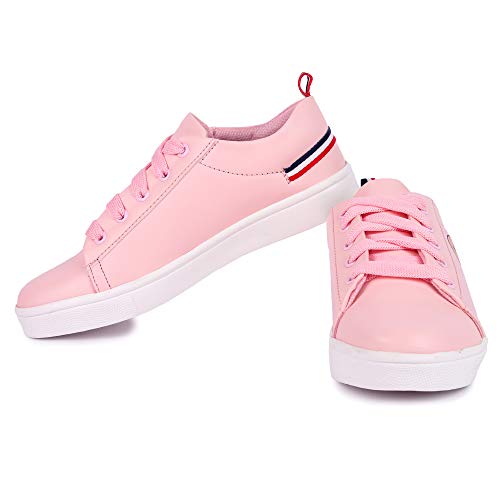 Image of Longwalk Women's Sneaker Walking Shoes for Girl's Pink Shoes Collections