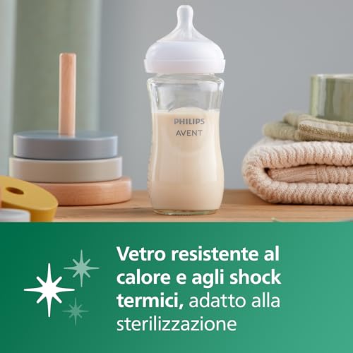 Avent Biberon Natural In Vetro 3,0 240 Ml - 8