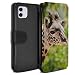 Produktbild Hülle Für Apple iPhone 11 Wilde Tiere Giraffe Design PU Leder Tasche Brieftasche Schutz Handyhülle Flip Case