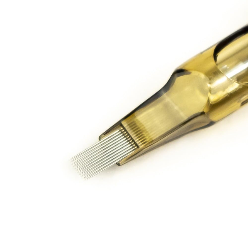 Kwadron Tattoo Cartridge System Flat 0,35 mm 5 FL Long Taper (20)