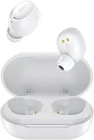 Fone de ouvido Bluetooth QCY T27 Branco, Modelo: BH23QT27A, CERTIFICADO ANATEL Nº:12273-23-03372