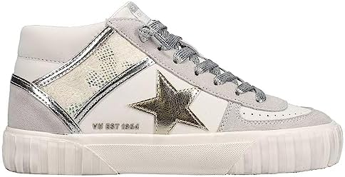 VINTAGE HAVANA Womens Always High Sneakers Shoes Casual - Grey, Silver - Size 5.5 M | Image 2