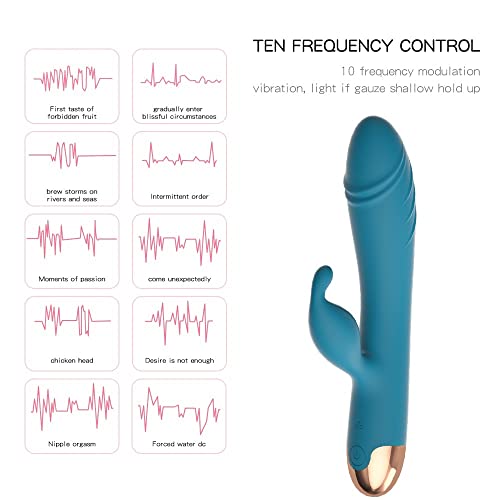 ESTIMULADOR Vibradores Estimulador Ponto G e Sucção Clitóris Forma de U Dobrável Estimulador Sexual