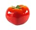 6pc Artificial Red Tomato Large 3.5-Inch - Plastic Decorative Tomatoes Vegetable Fruit - Six Pieces