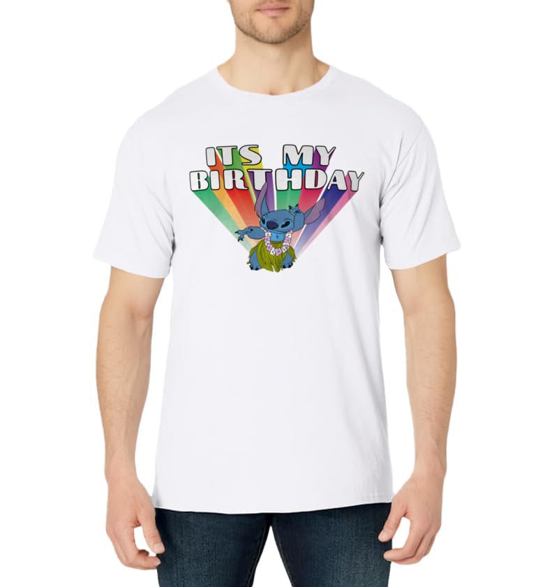 Lilo & Stitch - Hula Stitch It's My Birthday T-Shirt - image 2