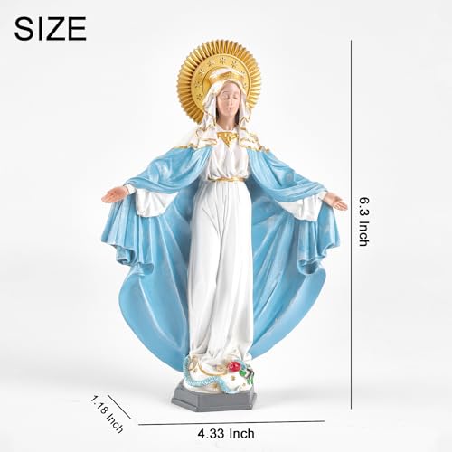 Estatua Virgen María Nuestra Señora de la Gracia 6 in miniatura 2