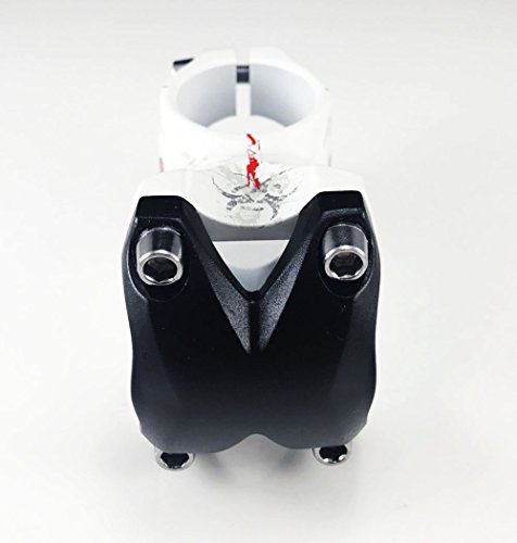 Abr Spider 3D Alloy Short Stem 31.8 X 50Mm,Bike Stem For Freeride Mtb Bmx,White #TOP2