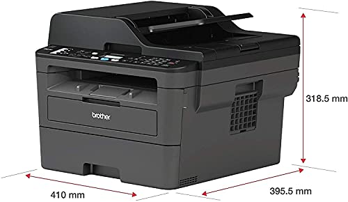 Brother Mfc L2700 Series Compact Wireless Monochrome Laser All-In-One Printer, Adf, Mobile Printing, Print Copy Scan Fax, 2-Line Lcd, Up To 32 Pages/Min, Auto Duplex Printing, 32Gb Tela Usb Card #TOP5