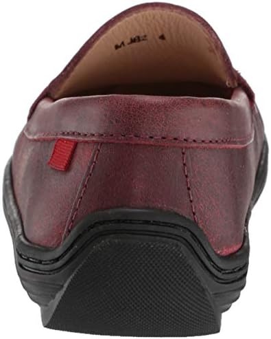 Marc Joseph New York Genuine Leather Boys/Girls Casual Comfort Slip On Moccasin Loafer Shoes Driving Style, stone dijon 4.5 M US Little Kid | Image 2