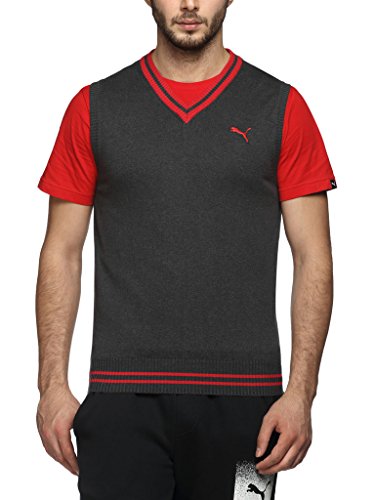 Image of Puma Men's Round Neck Cotton Sweater