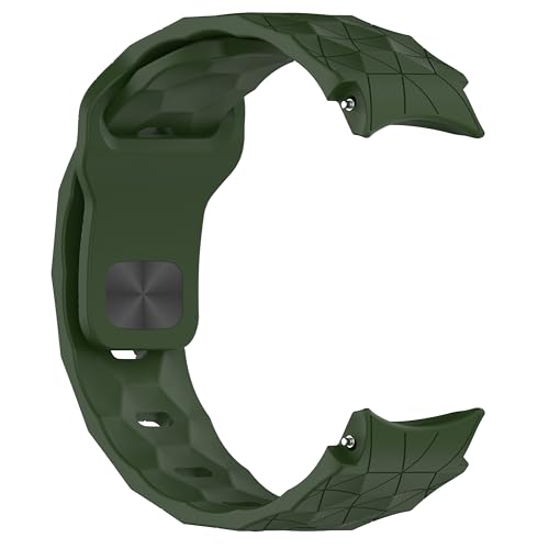 Image of WRIGSS Silicone Strap Compatible with Samsung Galaxy Watch 7 6 5 4 FE - No Gap Football Texture Band, Soft & Durable Replacement Wristband for 40mm 44mm Standard & Classic Models - Men & Women