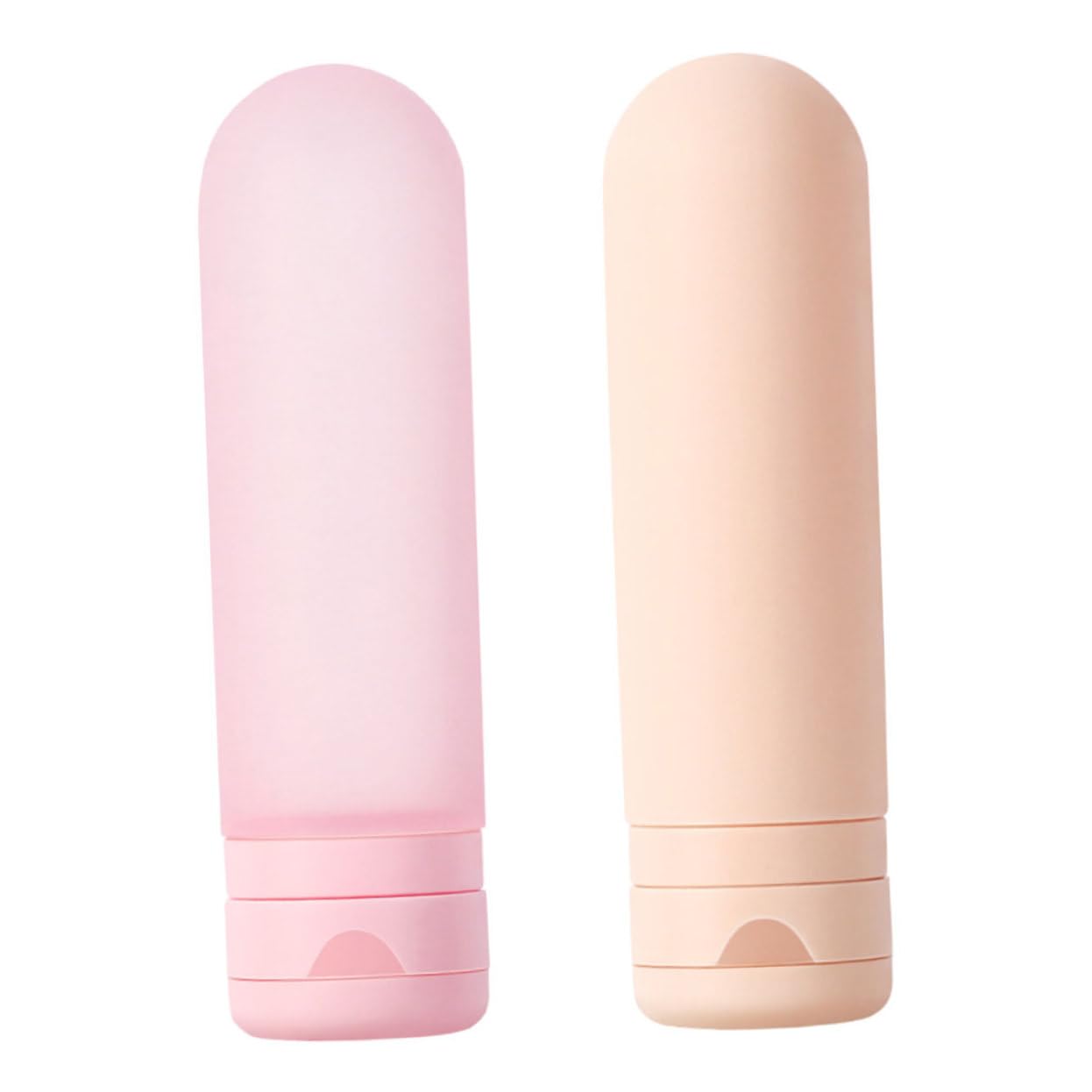 Didiseaon 6pezzi Bottiglie Viaggio Ricaricabili Silicone Da Contenitori Vuoti Per Shampoo e Lozione Impermeabili e Leggeri Perfetti Per Viaggi e Uso Quotidiano
