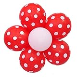 PeStary 12 Inches Red Polka Dot Balloons Birthday Festival Party Supplies Boys Girls Latex Balloon Colorful 100 Pcs (Red)