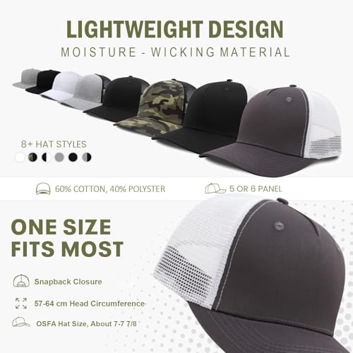 Image of International Tie State Hat for Men and Women, Adjustable Snapback Trucker Baseball Cap with Embroidered Patch