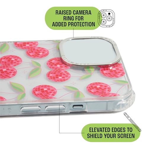 Coque iPhone 15 Pro Max cerises disco Skinnydip fine