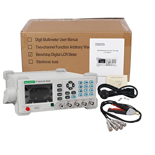 East Tester Et4410 Lcr Meter 100Hz~100Khz Digital Electric Capacitance Resistance Inductance Component Measurement Esr Meters 0.1% Accuracy … #TOP5