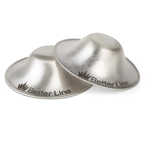 Nipple Shields For Nursing Newborn To Soothe Nipples After Breastfeeding | Newborn Essentials Handmade Silver Nursing Cups | Natural Therapy | Baby Shower Gifts #TOP2