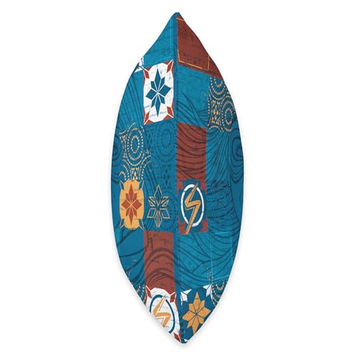 Coussin Kamala Khan Marvel de style patchwork multicolore pour décorer un canapé ou lit 45x45 cm