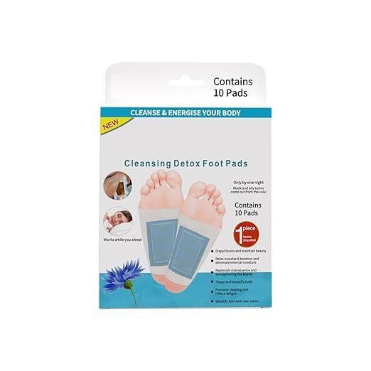 JENY Detox Foot Pads, Lavender, Cornflowers, Green Tea, Red Rose, Red Chilli, Natural Ingredients, Body Pain Relief-image-8
