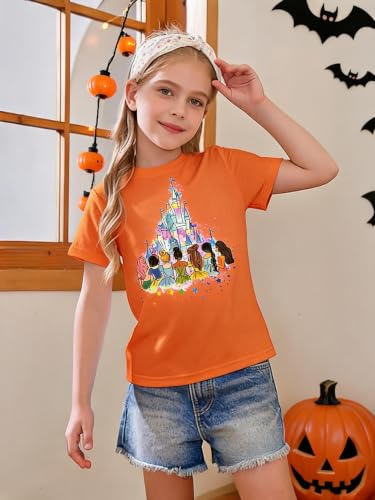 Image of Magical Shirt for Girl: Magic Kingdom Prinecess Tshirt Princess Shirts Youth Girls Cute Family Vacation Trip Tee